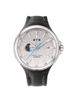 Montre SYE Watches - Mot1on Automatic 24 Silver - Noir Carbon