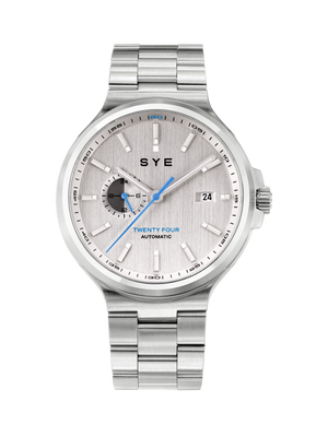 Montre SYE Watches - Mot1on Automatic 24 Silver - Acier Inoxydable