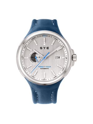 Montre SYE Watches - Mot1on Automatic 24 Silver - Bleu