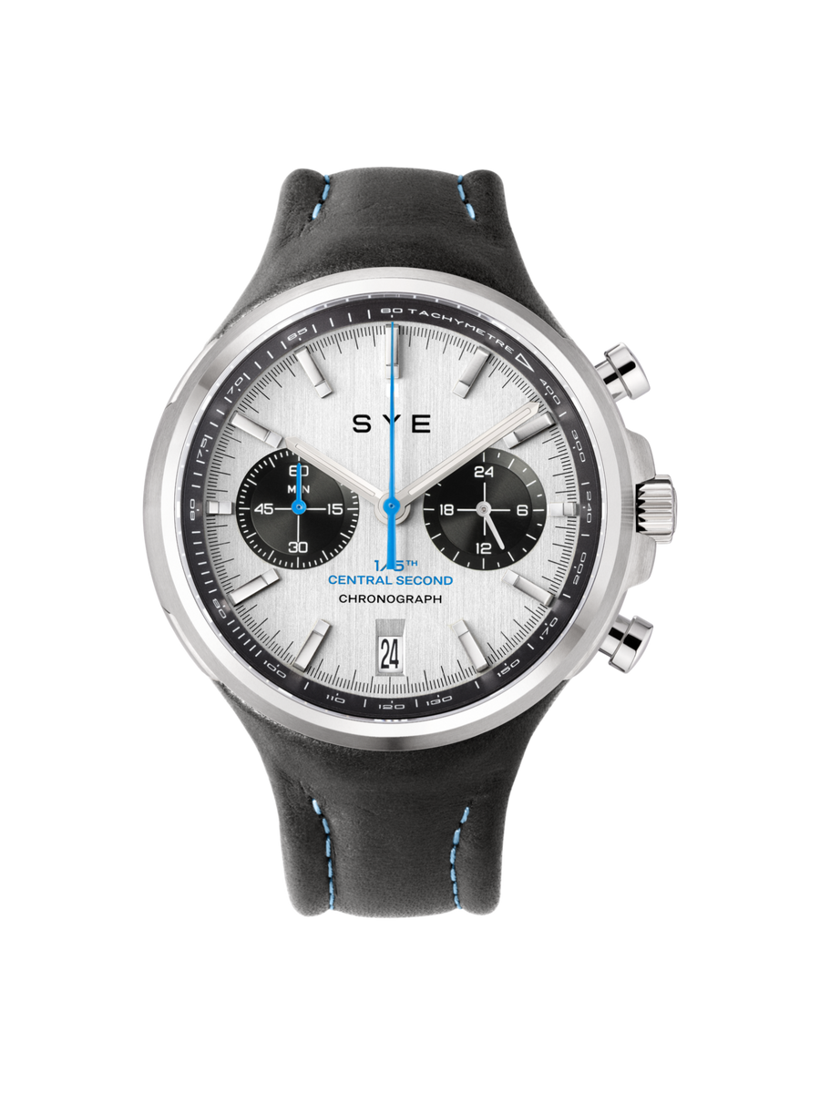 Montre SYE Watches - Chronograph Panda - Noir Carbon
