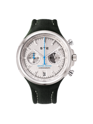 Montre SYE Watches - Chronograph Silver - Vert