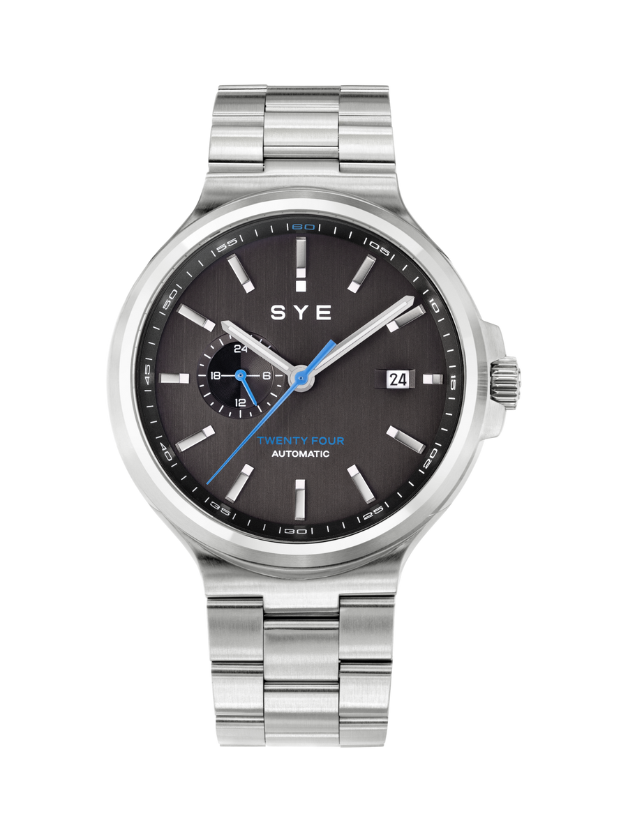 Montre SYE Watches - Mot1on Automatic 24 Noir - Acier Inoxydable