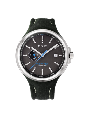 Montre SYE Watches - Mot1on Automatic 24 Noir - Grainé Vert