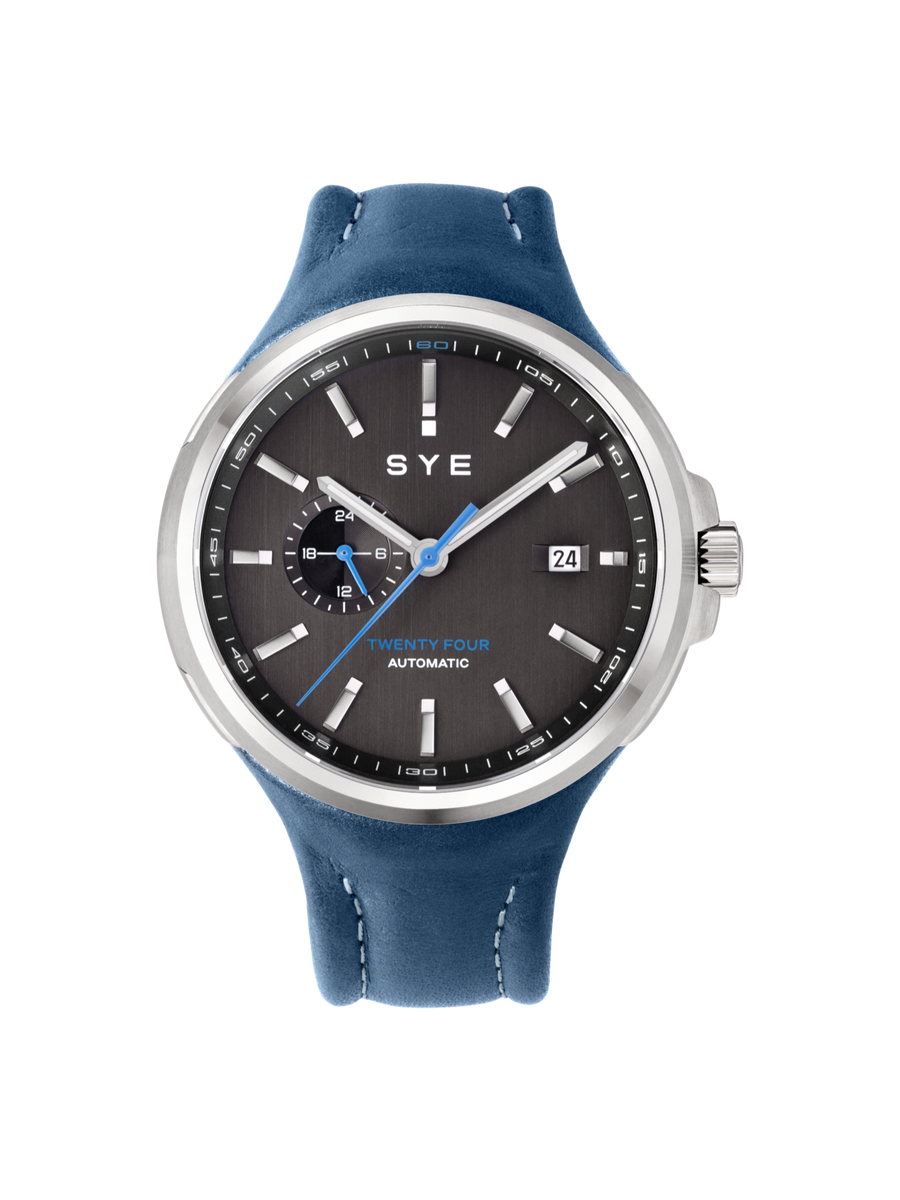 Montre SYE Watches - Mot1on Automatic 24 Noir - Bleu