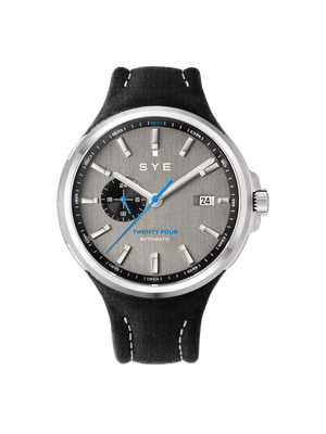 Montre SYE Watches - Mot1on 24 Automatic Pebble - Noir grainé