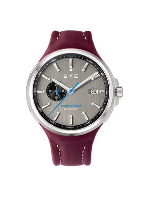 Montre SYE Watches - Mot1on 24 Automatic Pebble - Bordeau