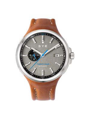 Montre SYE Watches - Mot1on 24 Automatic Pebble - Camel Foncé