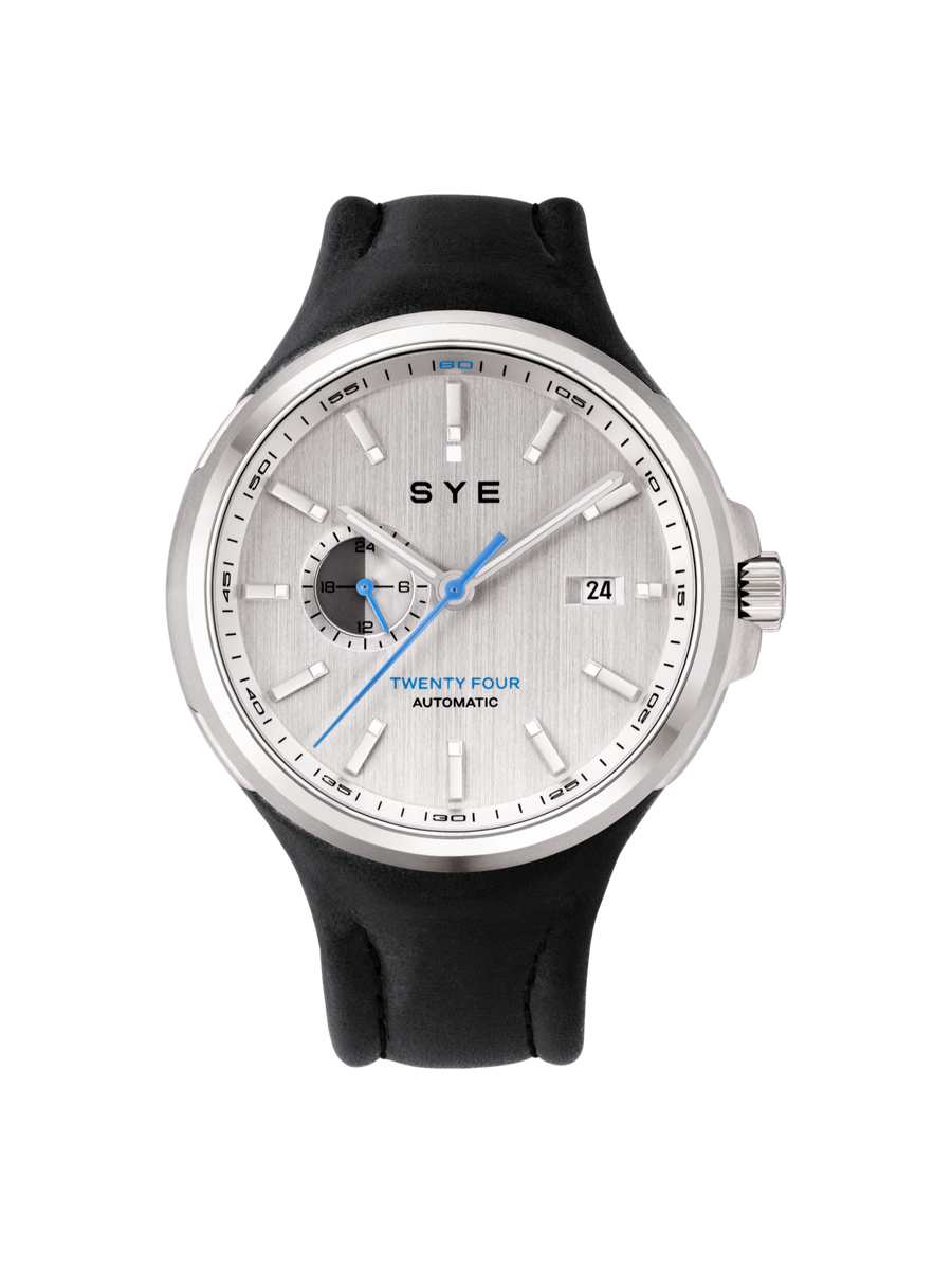 Montre SYE Watches - Mot1on Automatic 24 Silver - Noir