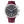 Montre SYE Watches - Chronograph Noir - Rouge Bordeaux