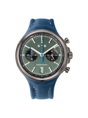 Montre SYE Watches - Chronograph Titanium - Bleu