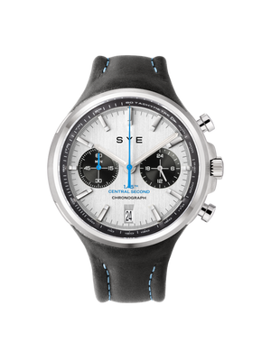Montre SYE Watches - Chronograph Panda - Noir Carbon