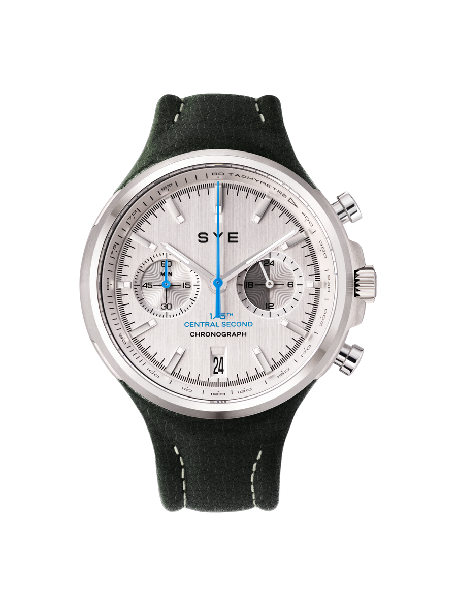 Montre SYE Watches - Chronograph Silver - Vert