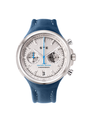 Montre SYE Watches - Chronograph Silver - Bleu