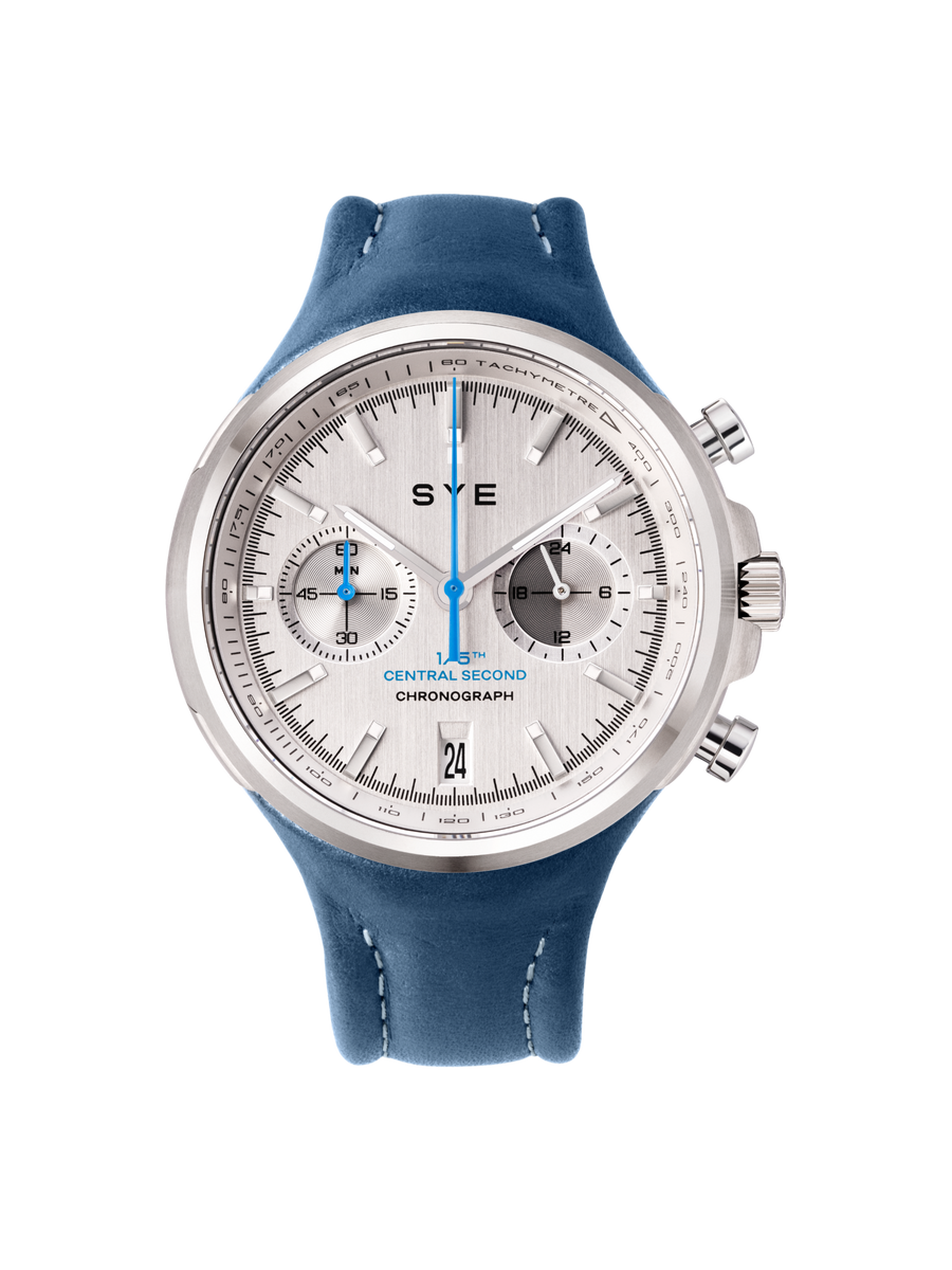 Montre SYE Watches - Chronograph Silver - Bleu