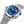 Montre Cuervo y Sobrinos Buceador Bleu Marine - Bracelet Acier - Zoom