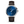 Montre Mesitersinger Bell Hora Bleu - Bracelet Cuir Croco Marron