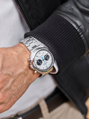 Montre SYE Watches - Chronograph Silver - Lifestyle 1