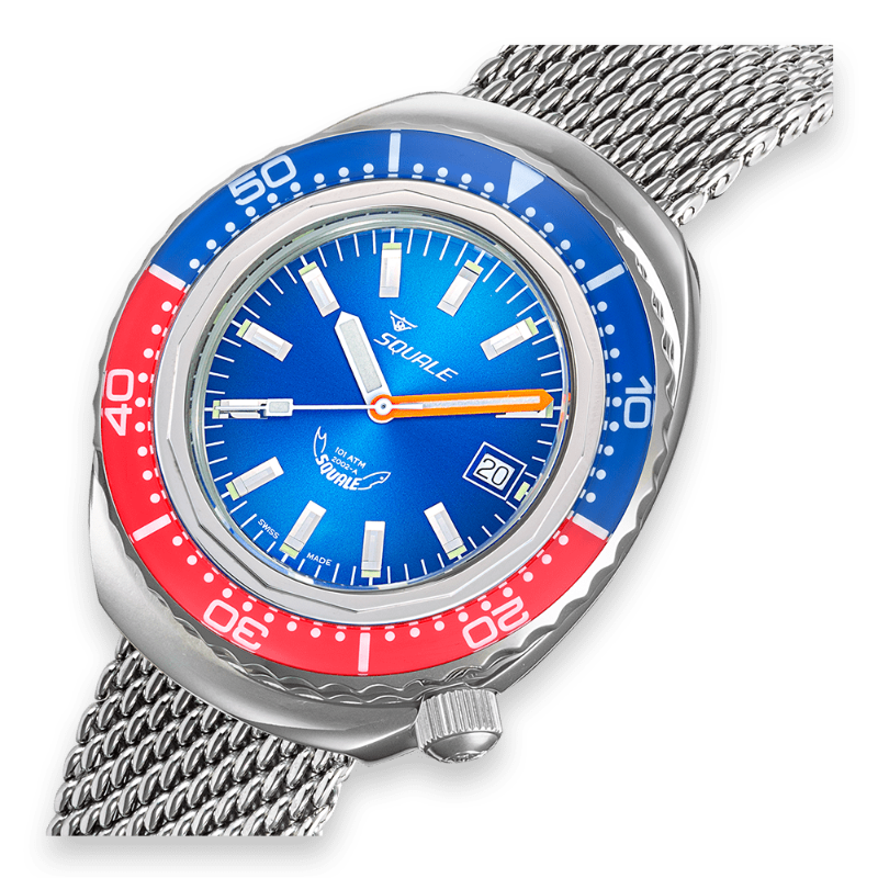 Montre Homme Chrome Squale 2002 Zoom