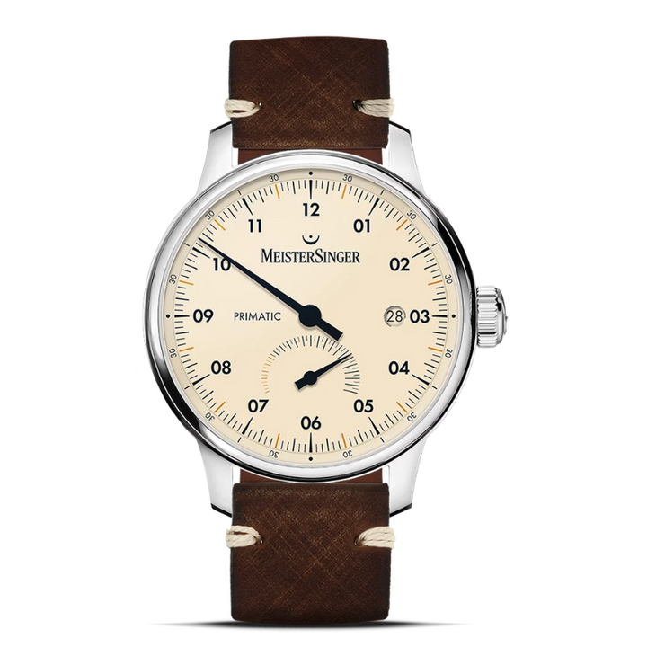 Montre Homme MeisterSinger - Primatic Classic Ivory - Face